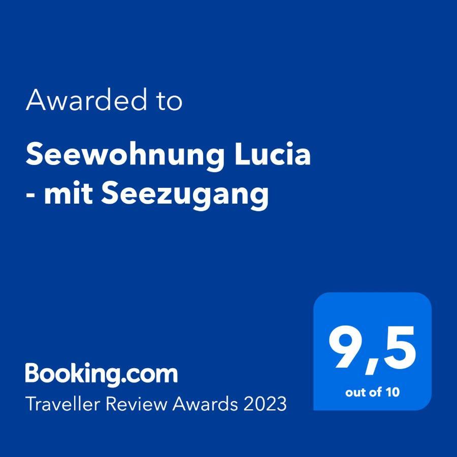 Seewohnung Lucia - Mit Seezugang Анненгайм Екстер'єр фото